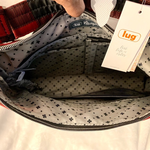 NWT Lug Medium Crossbody - Camper SE Buffalo Plaid - Picture 7 of 8